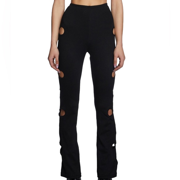 NWT - CLUBEXX STAR CHILD CUT-OUT PANTS - Picture 5 of 8